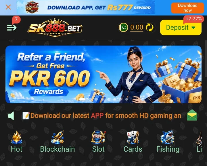 SK888 Game referral program