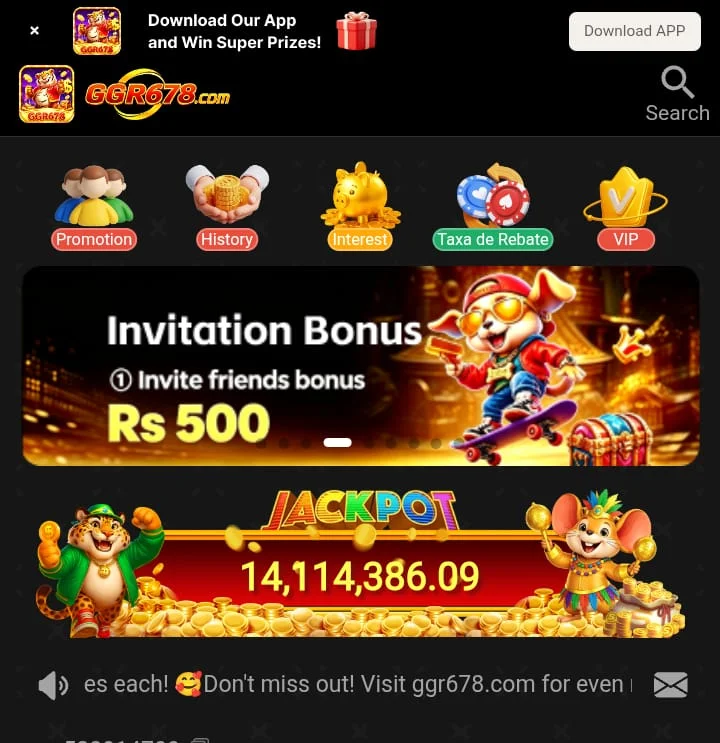 GGR678 Game referral page