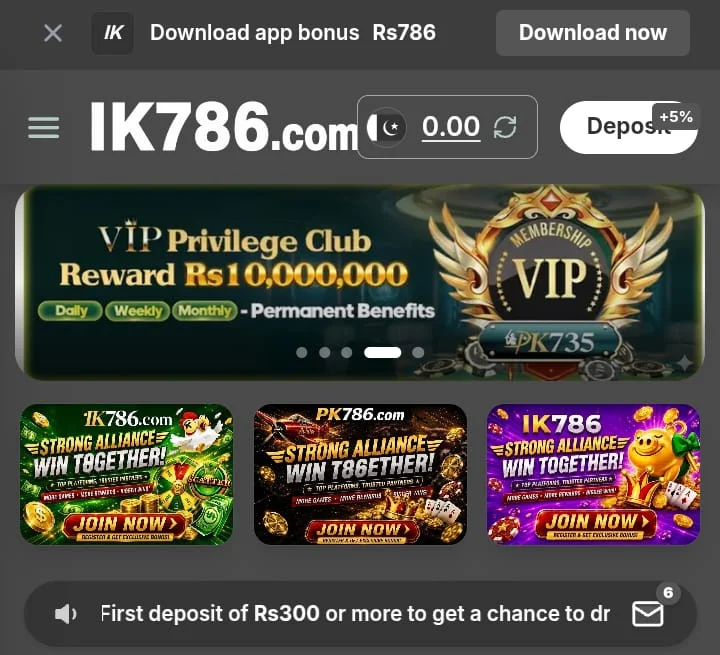 IK786 Login APK